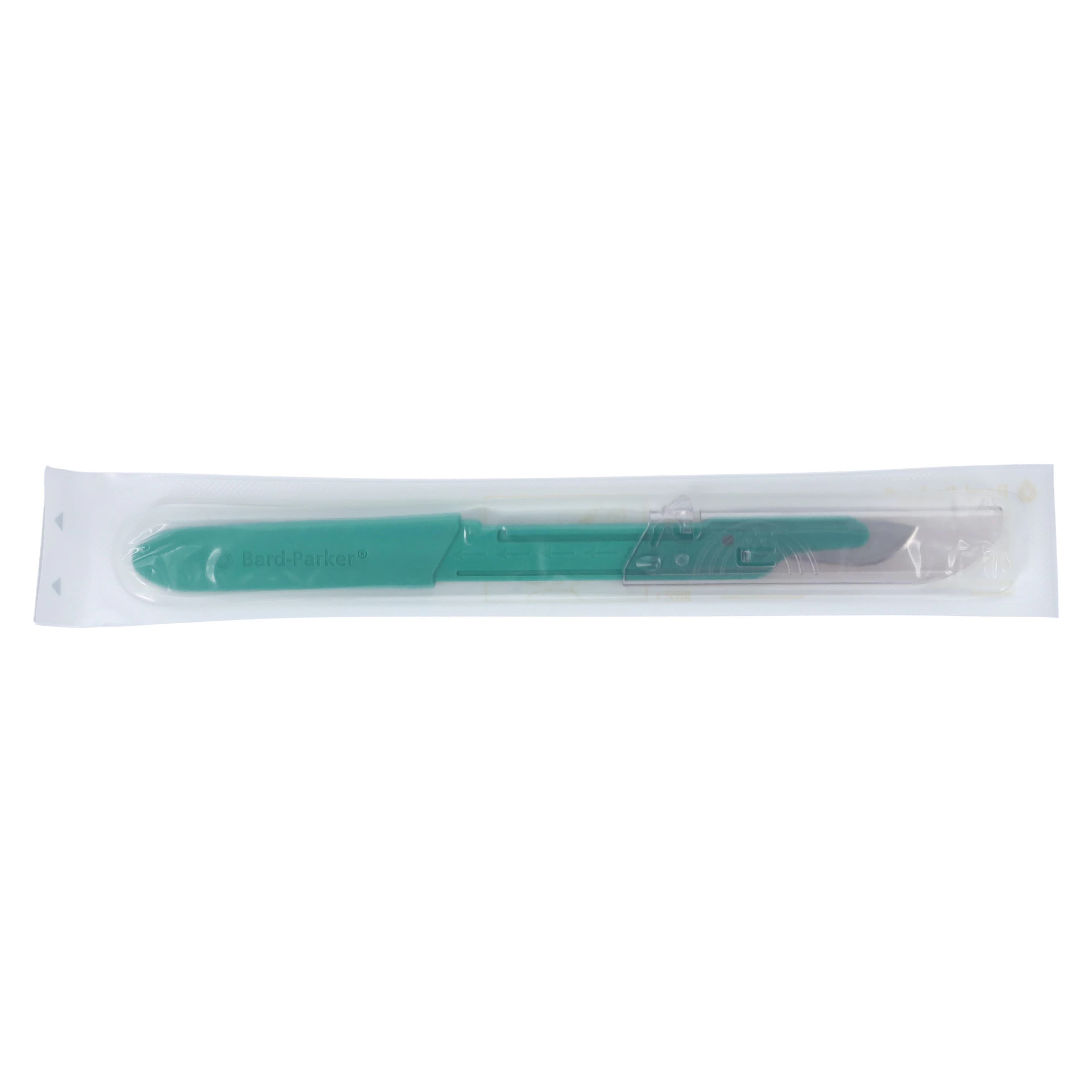 Bard-Parker Disposable Safety Surgical Scalpel #20, Plastic/Stainless Steel, Sterile thumbnail 3