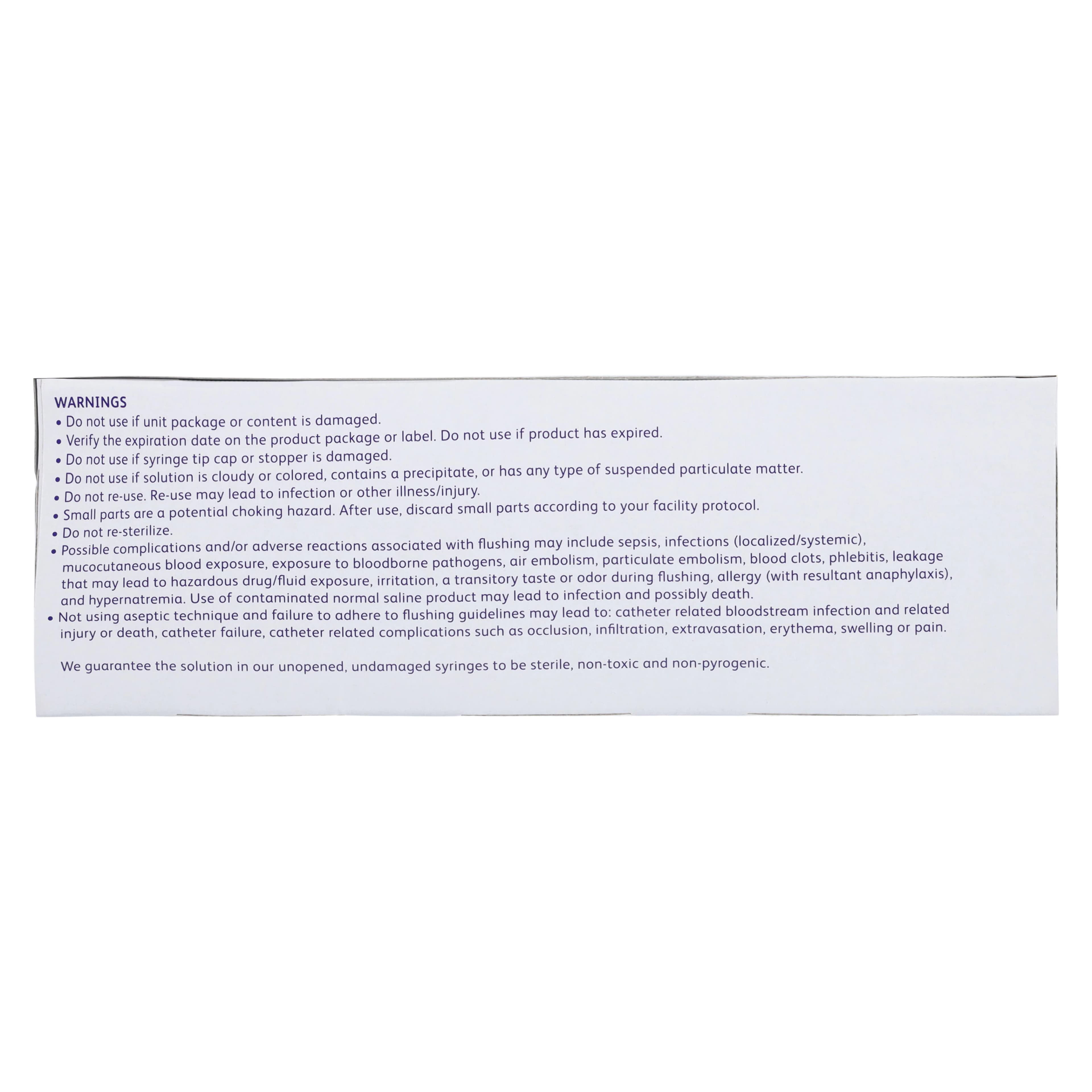 BD PosiFlush Saline IV Flush Syringe, 0.9% Sodium Chloride, 10 mL, 30/Package thumbnail 8