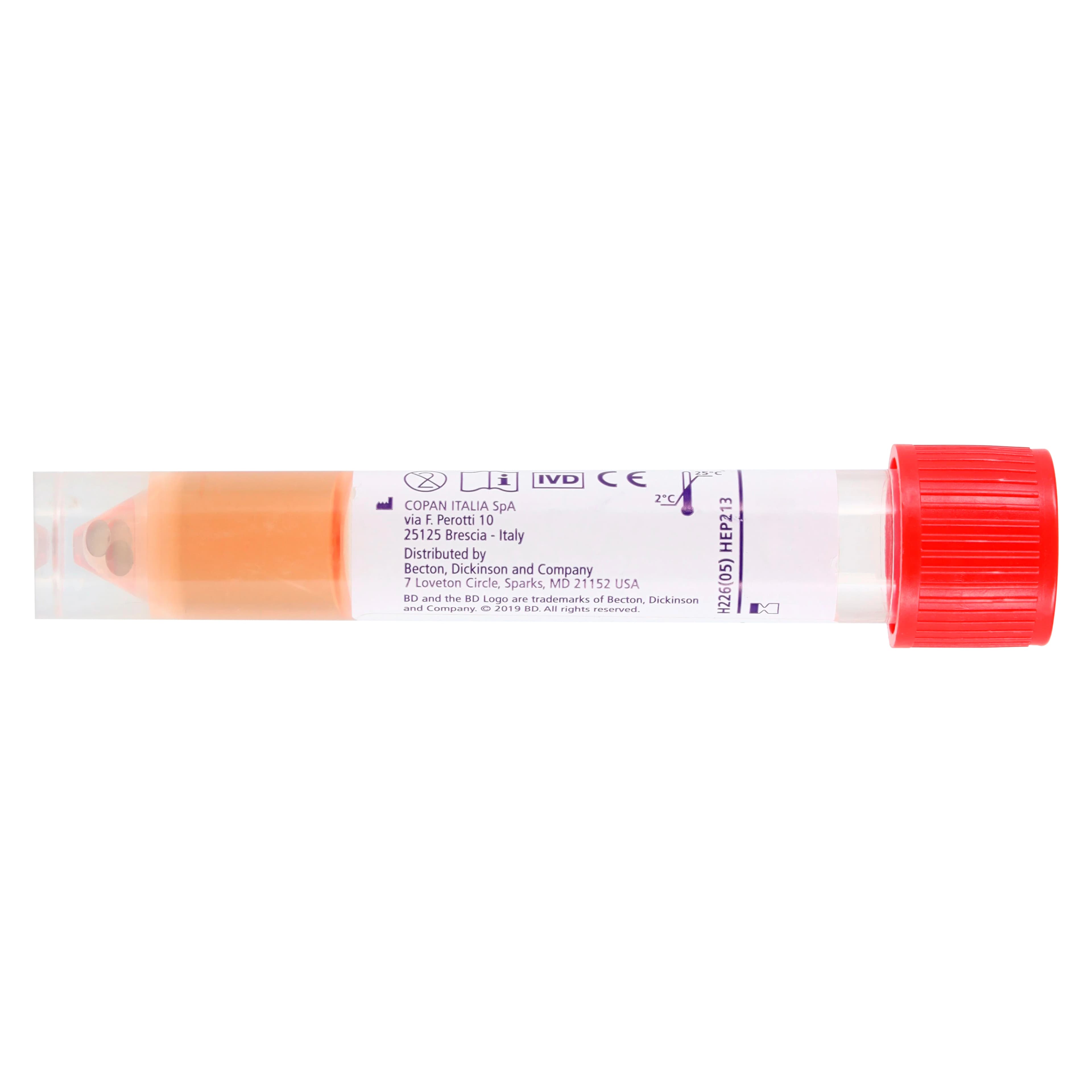 BD Viral Transport Kit, 3mL Universal Collection, Flocked Minitip Swab, 50/Package thumbnail 5