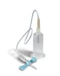BD Vacutainer Safety-Lok Blood Collection Set, 21G x 3/4" Winged, Green, Disposable, 20/Box - VACUTAINER PUSH BUTTN W/HOLDER - Image 1