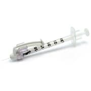 UltraFine Insulin Syringe/Needle, 31G x 6mm, 0.5cc, Safety, Low Dead Space, 400/Case - UltraFine Insulin Syr .5ml - Image 1