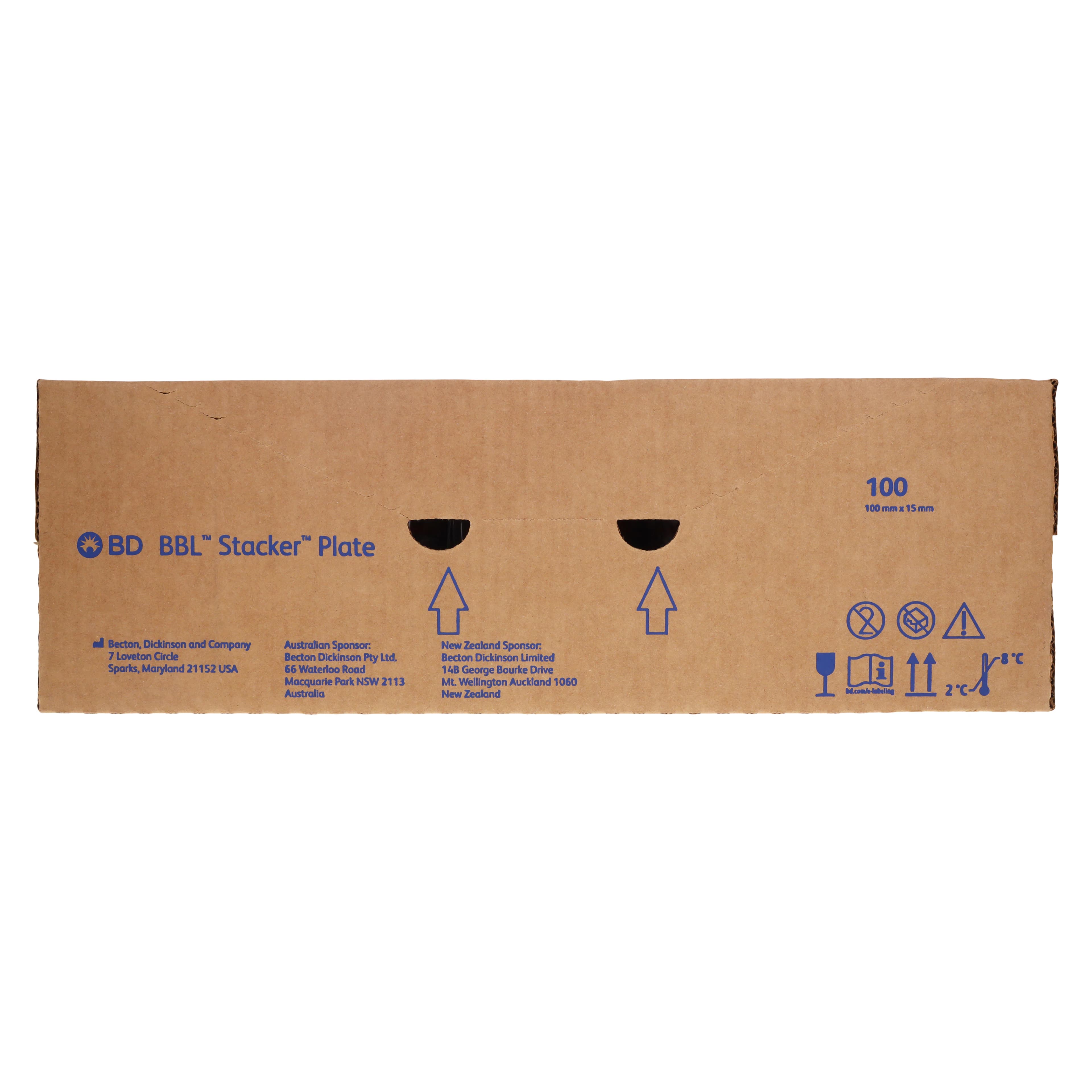 BBL Trypticase Soy Agar II Plate, TSA II, 10x10/Box thumbnail 5