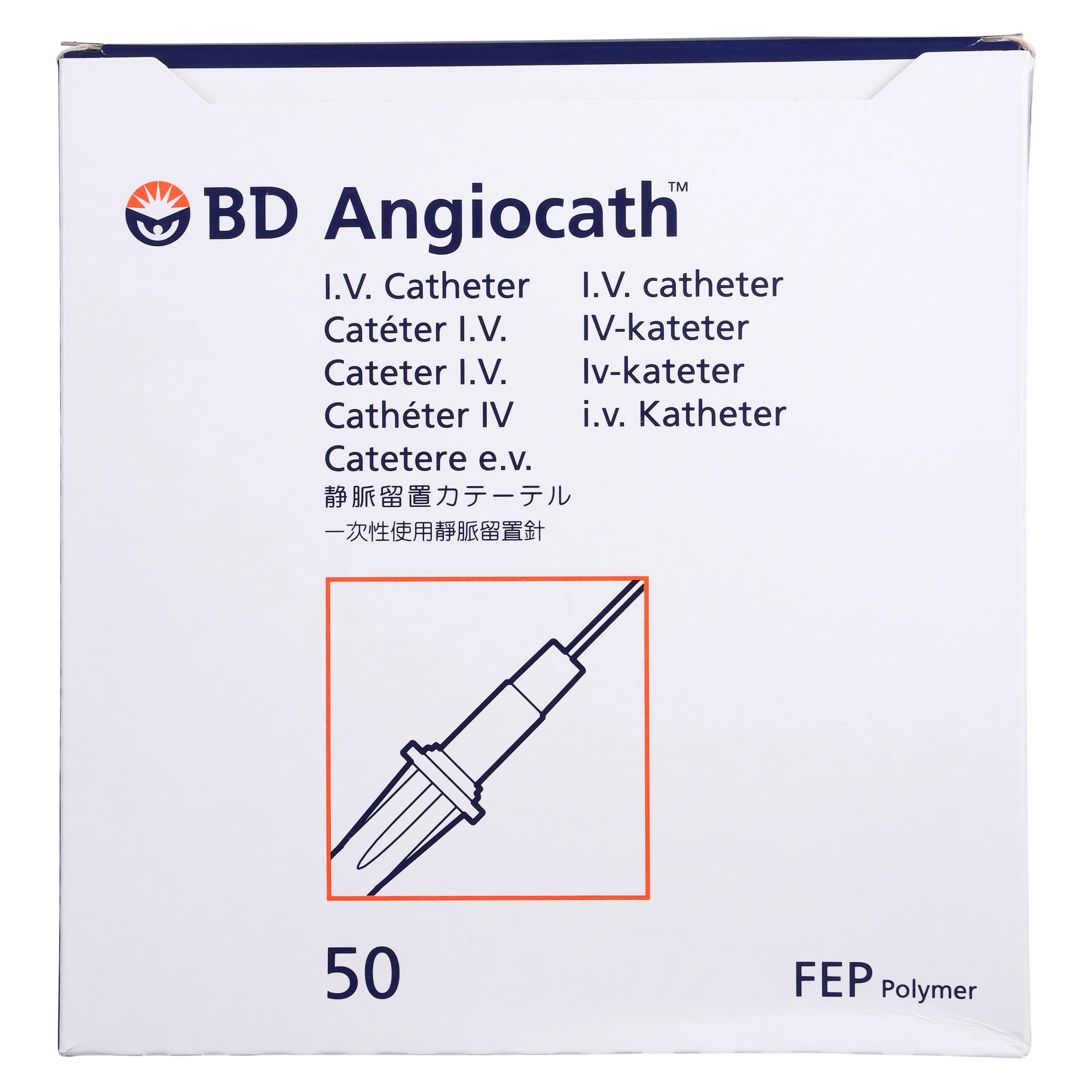 Angiocath Peripheral Venous Catheter, 20 Gauge, 1-3/20" Tapered Tip, Pink, Sterile, Latex-Free, Radiopaque, 50/Box thumbnail 4