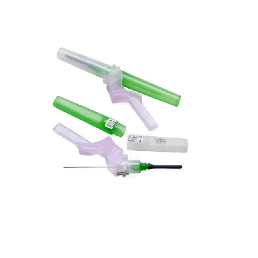 BD Vacutainer Eclipse Blood Collection Needle, 21G x 1-1/4", Green, Safety, Disposable, 100/Case - VACUTAINER ECLIPSE NDL HLDR - Image 1