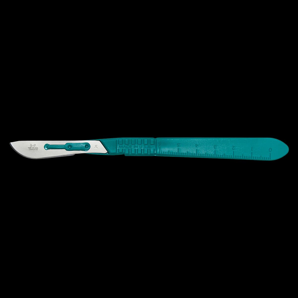 Bard-Parker Disposable Surgical Scalpel, Size 21, Sterile, Stainless Steel - Scalpel Disposable Ster Sz 21 - Image 1