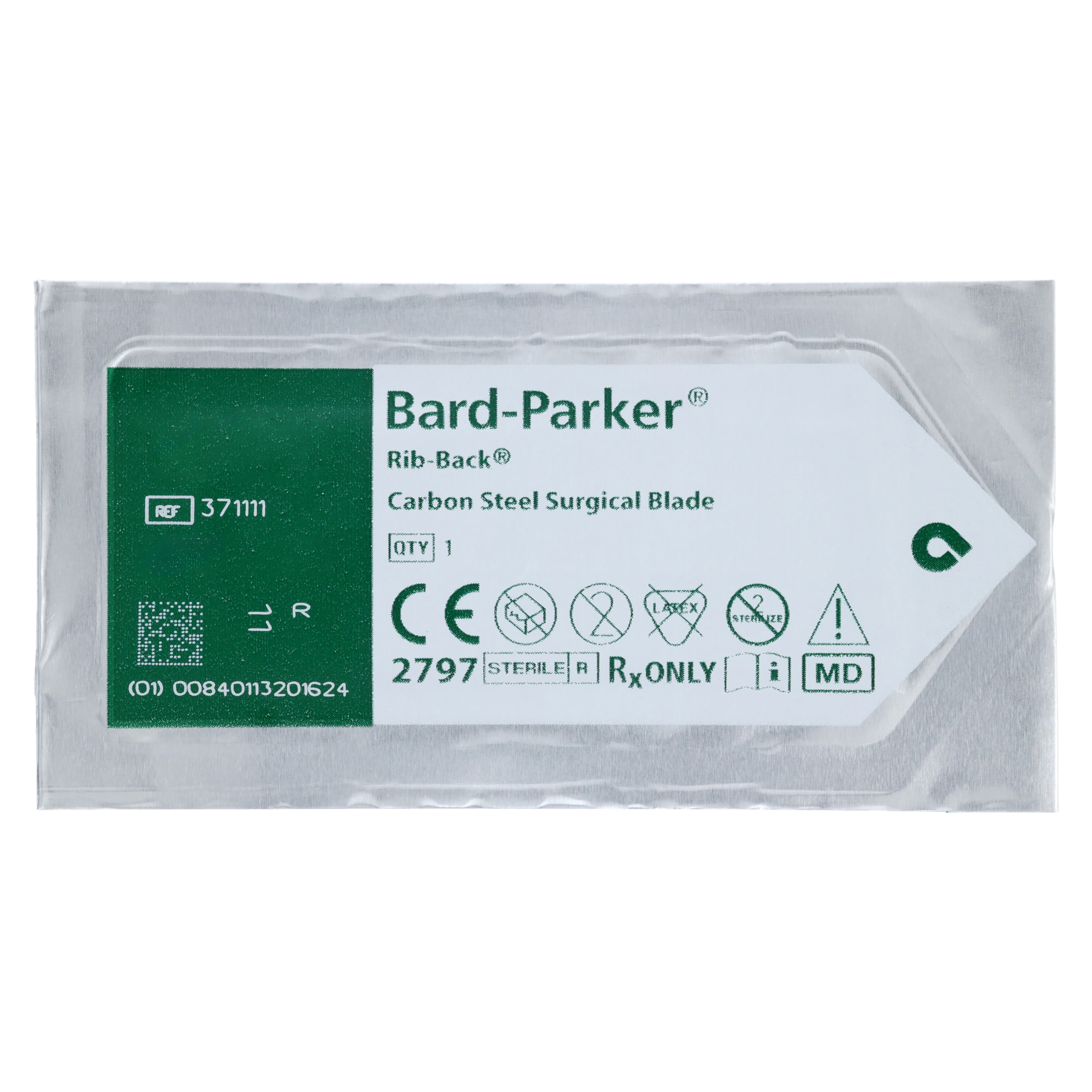 Bard Parker Carbon Steel Surgical Blade, Size #11, Sterile, 1/Pkg thumbnail 4