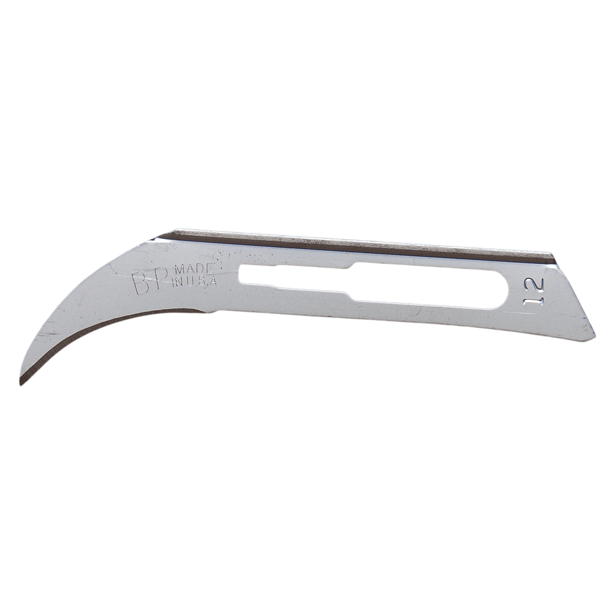 Bard-Parker Carbon Steel Sterile Surgical Blade #12, Individually Packaged, 1/Pkg thumbnail 2