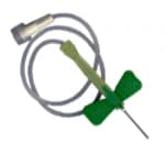 Becton-Dickinson Vacutainer Safety-Lok Blood Collection Set, 21G x 3/4" Winged, Green Safety, 50/Box - VACUTAINER SAFETYLOK SET 12" - Image 1