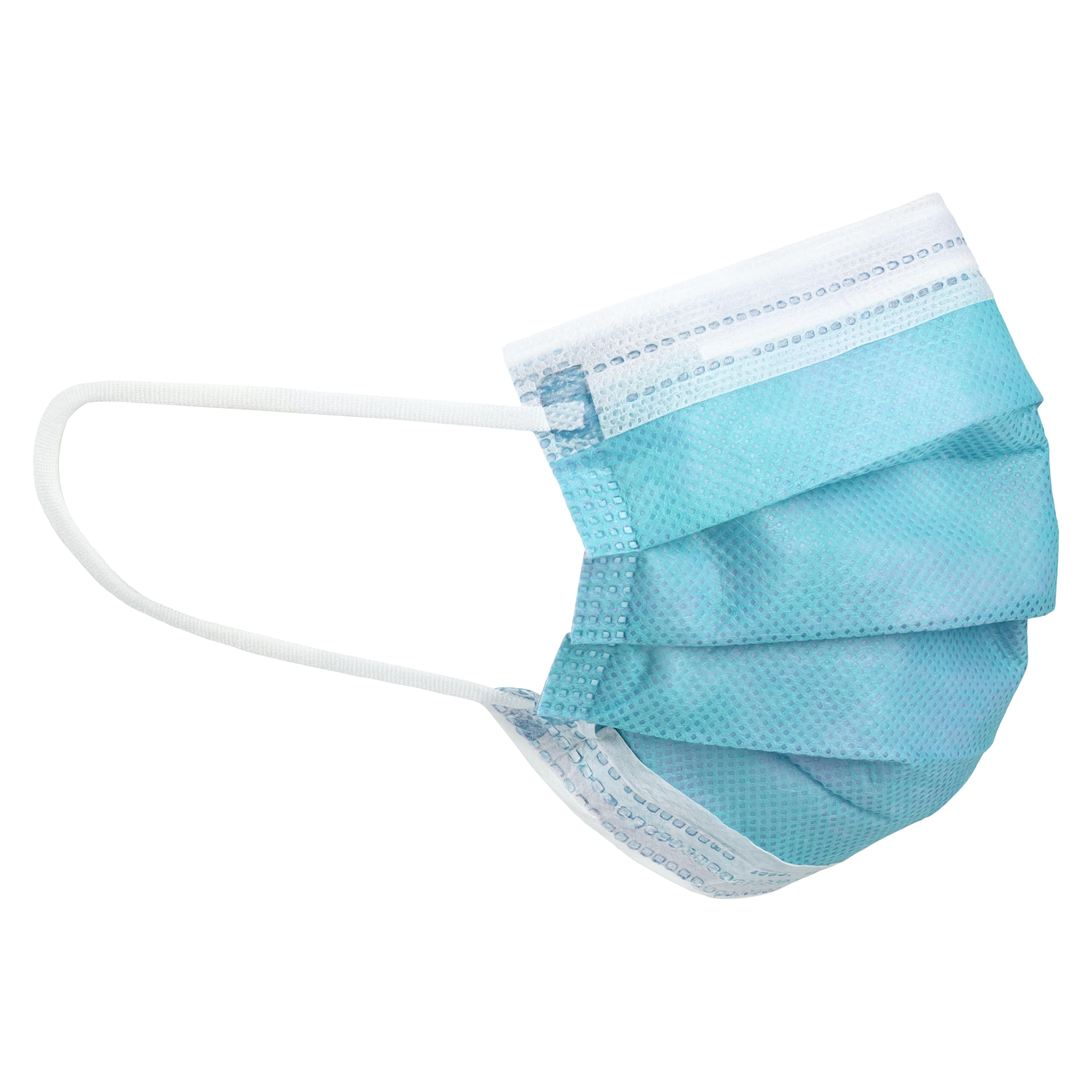 Securgard Earloop Mask L3, ASTM Level 3, Fog-Free Foam, Blue, Disposable, 50/Box thumbnail 3