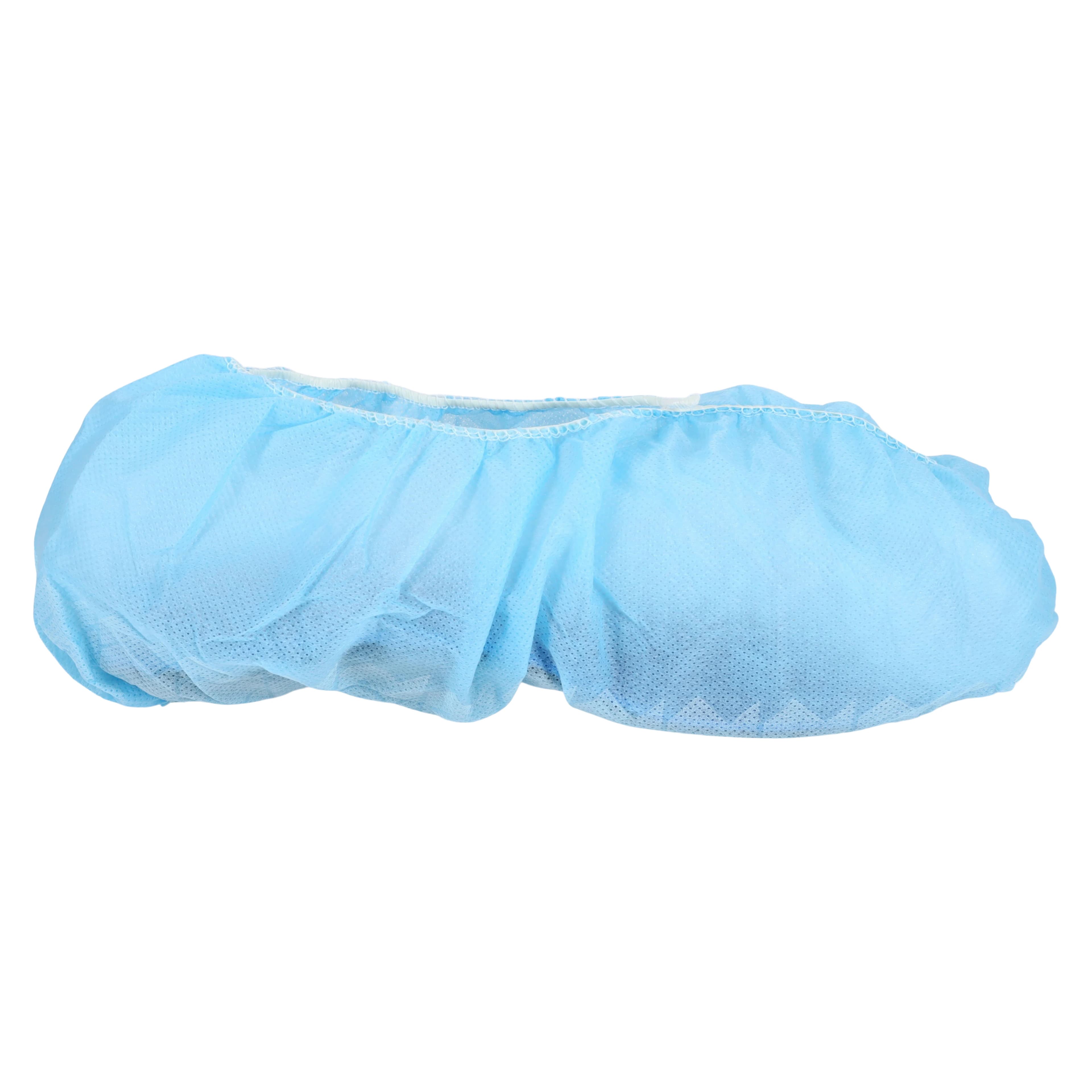 Cardinal Health Spunbond Skid-Resistant Polypropylene Shoe Covers, X-Large, Blue, 100/Box thumbnail 3