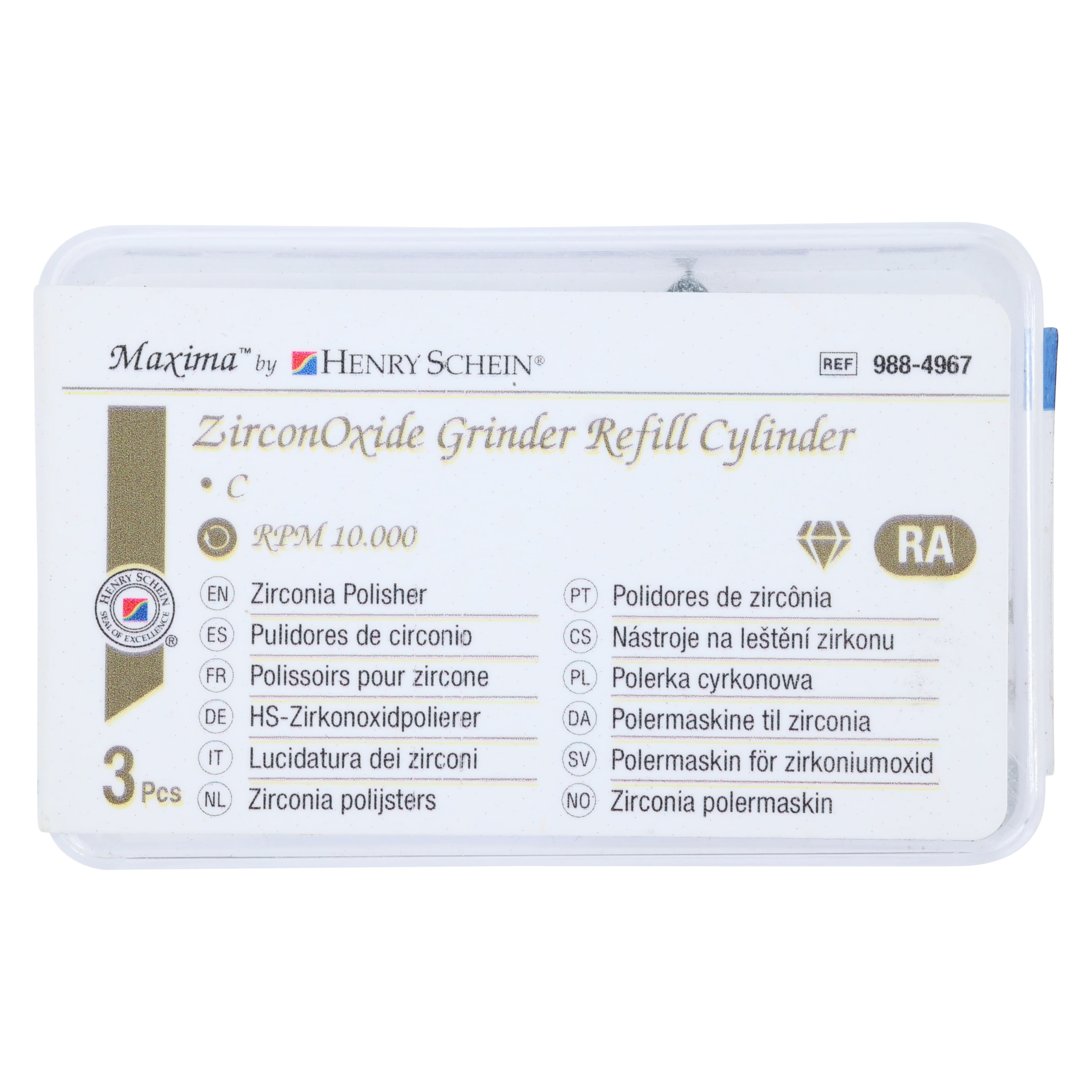 Copter Zirconia Grinder RA, Polishing, 3/Pk thumbnail 3