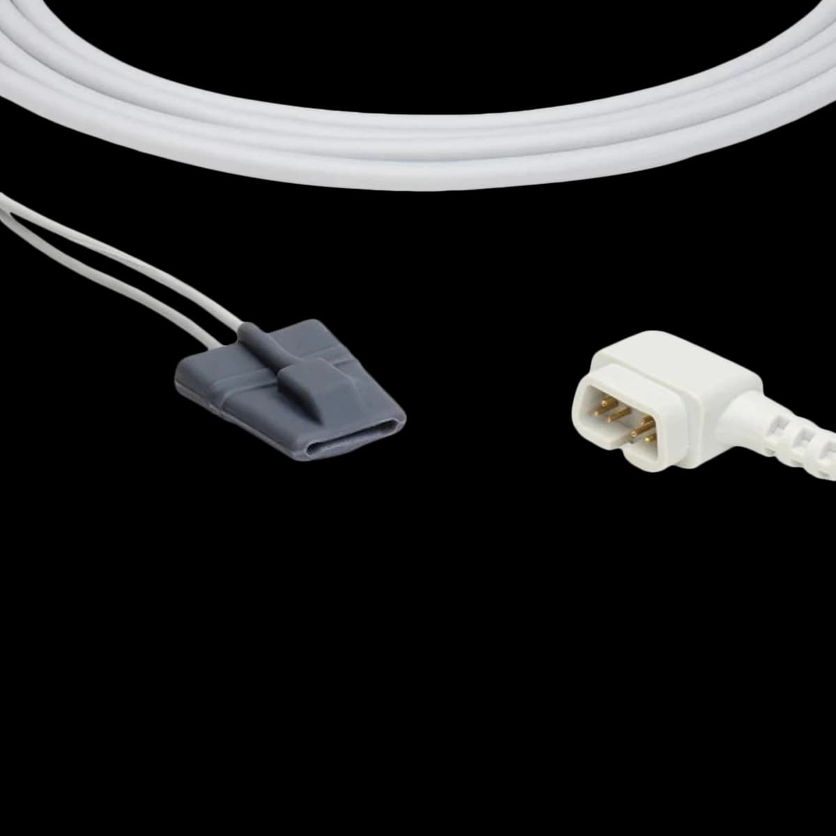 Criticare Systems Pulse Oximeter Adapter, Pediatric, Latex-Free, Each - Adapter for Pulse Oximeter - Image 1