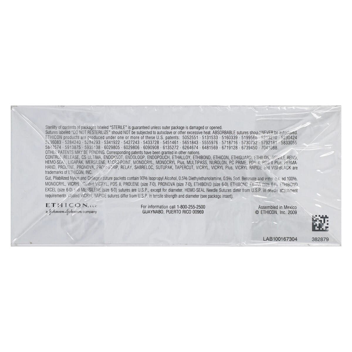 Ethicon Ethilon Nylon Monofilament Non-Absorbable Suture, Size 9-0, 12", Black, CS140-6 Ultima Reverse Cutting 3/8 Circle Needle, 1 dz/bx, 9013G thumbnail 3