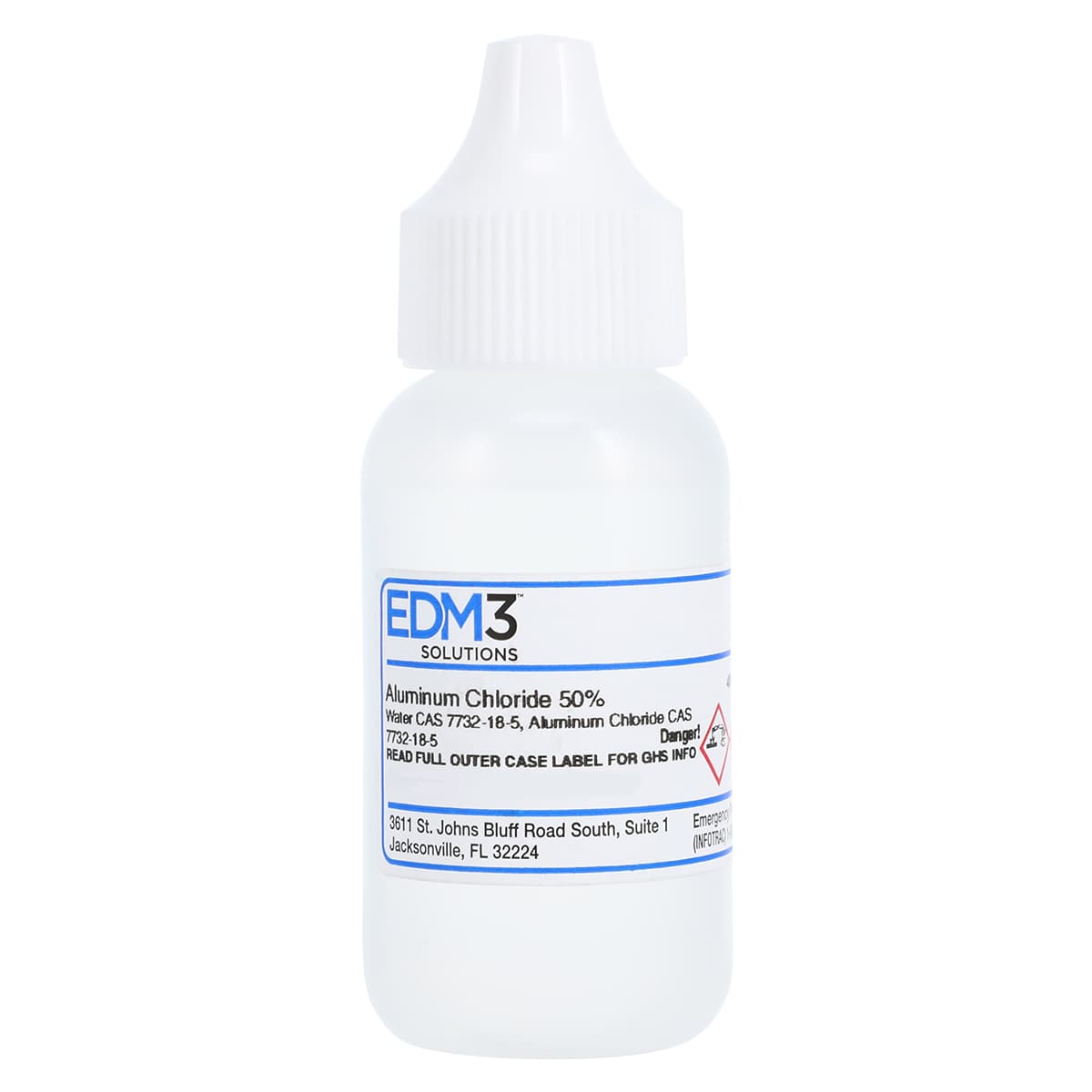 Aluminum Chloride Reagent 50% Solution, 1 oz Bottle - Aluminum Chloride 50% - Image 1