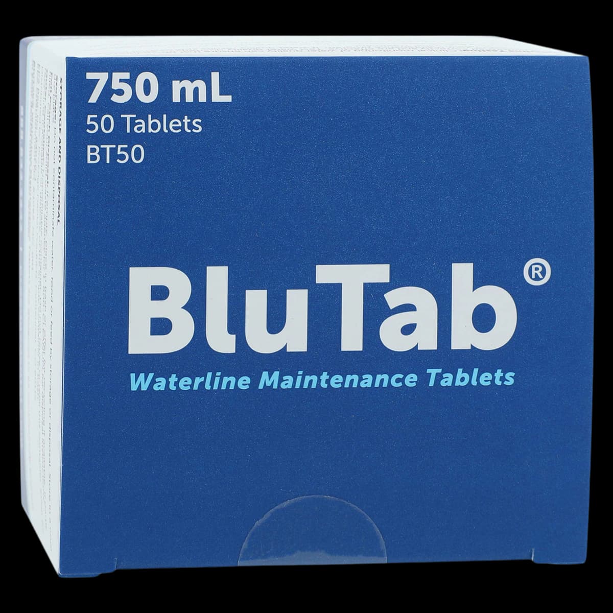 ProEdge BluTab Waterline Maintenance Tablets, 750 mL, 50/Box, BT50 - BluTab Tablets, Waterline Cleaner, for Treating 750 ml, 50/Pk, BT50 - Image 1