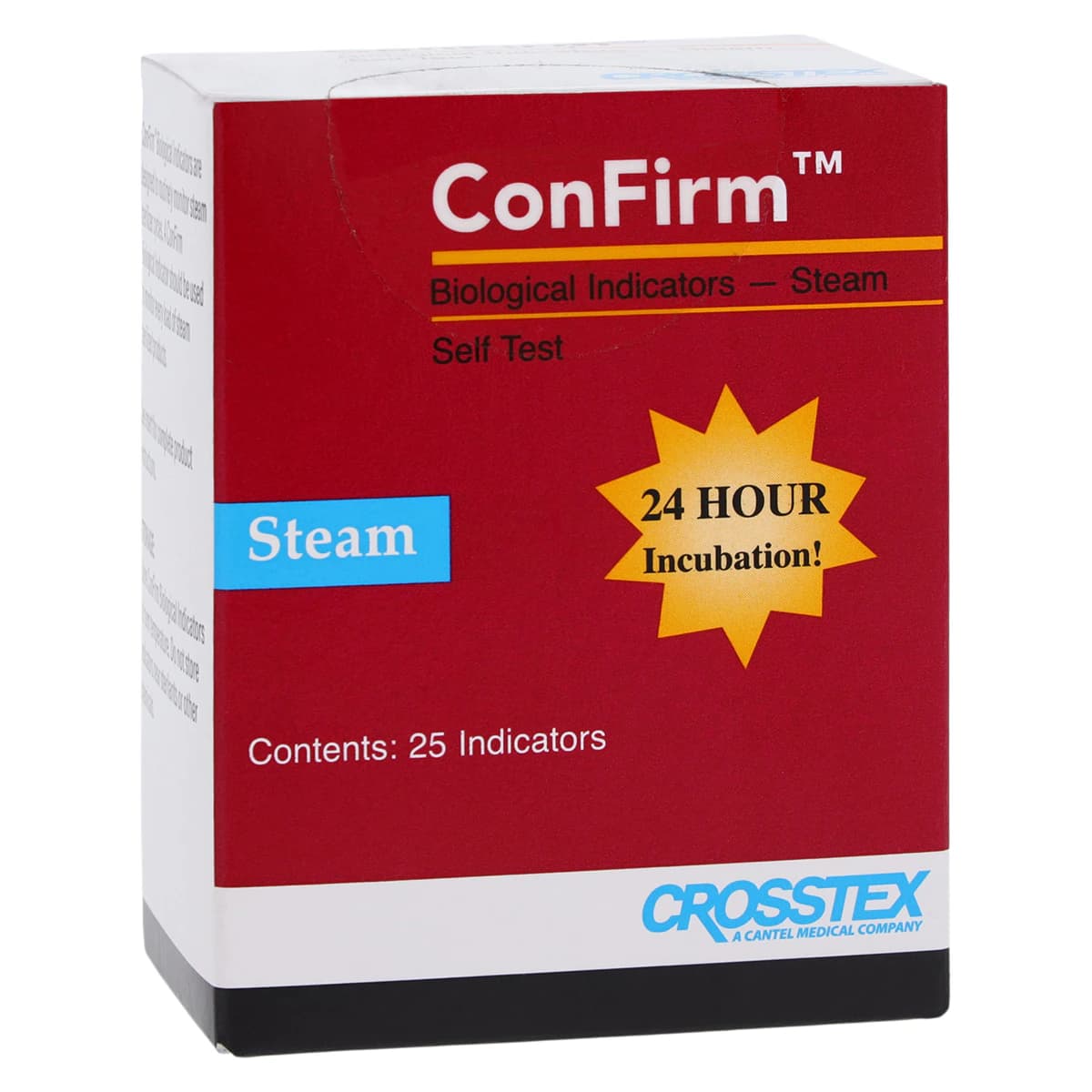 ConFirm 24 In-Office Steam Biological Indicators, 25/Box, CSBI25 - Confirm In-Office Steam Indicators (25) - Image 1