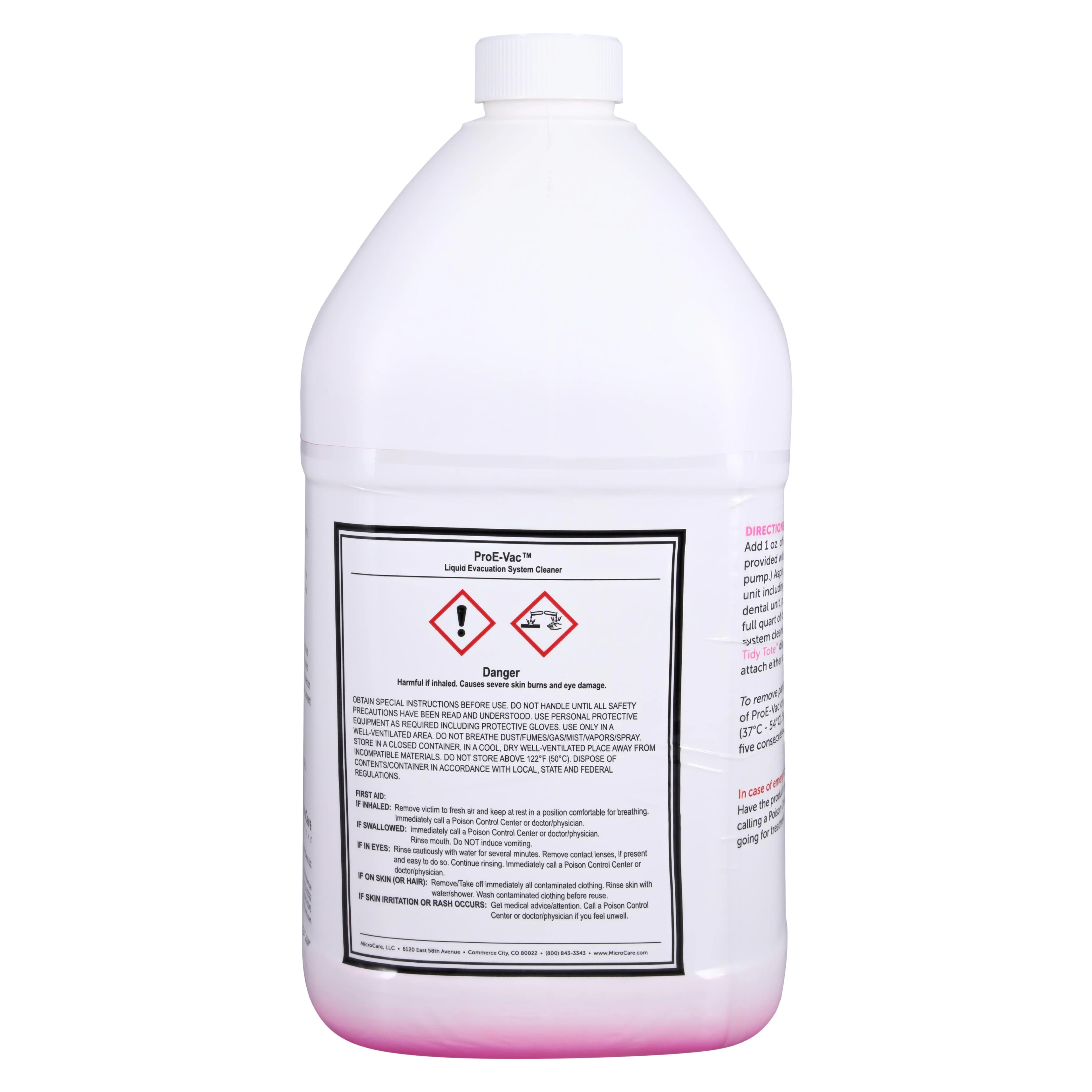 ProE-Vac Evacuation System Cleaner, Fresh Mint, 1 Gallon with 1 oz Pump, PVAC128-1 thumbnail 3