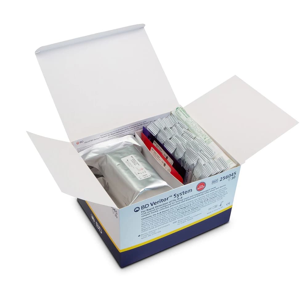 BD Veritor System Flu A+B Test Kit, CLIA Waived, 30 Tests/Box thumbnail 6