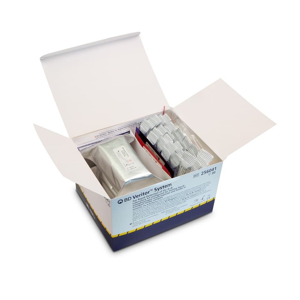 BD Veritor Clinical Flu A&B Test Kit, Moderately Complex, 30 Tests/Box thumbnail 4