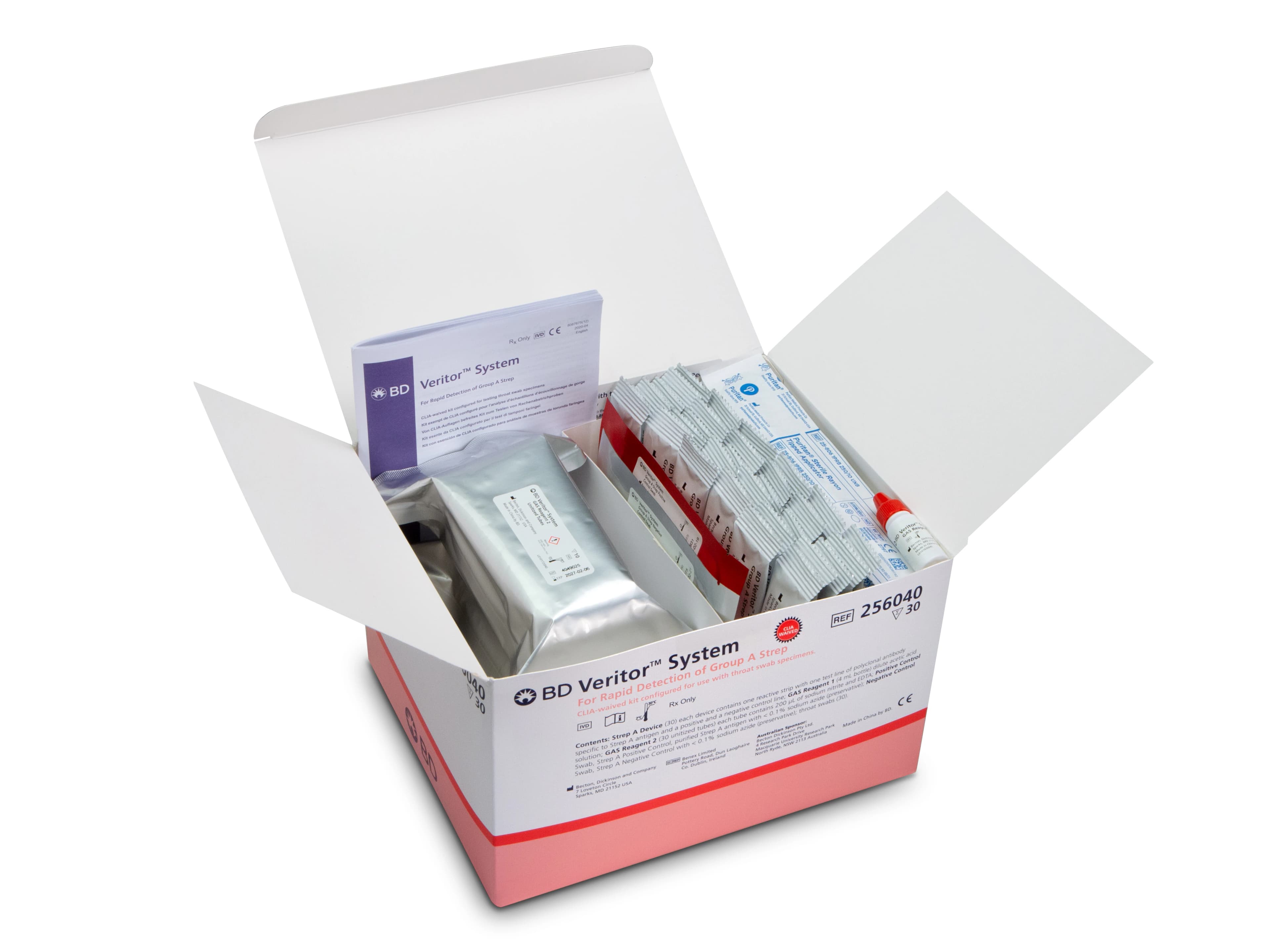 BD Veritor System Group A Strep Test Kit, CLIA Waived, 30 Tests/Box thumbnail 5