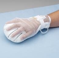 Posey Control Mitt, Adult, Hook & Loop Release Buckles, Pair - Mitt Finger Control - Image 1