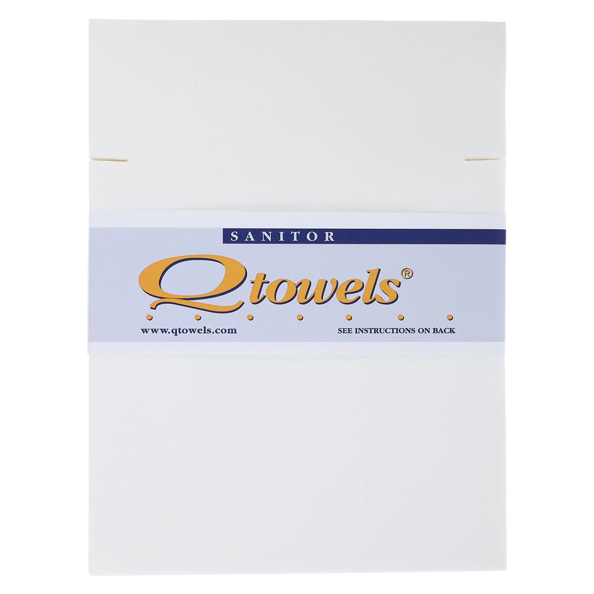 Qtowels® Paper Hand Towels, 9" x 12", White, 1500/Case thumbnail 2