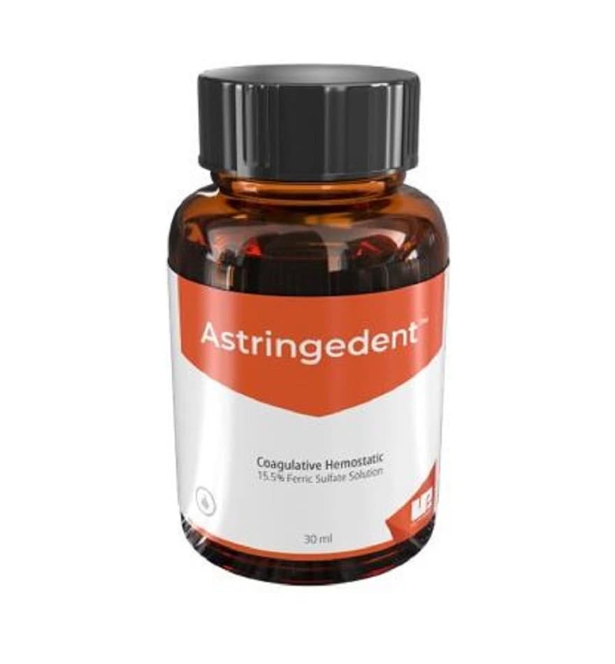 Ultradent Astringedent Hemostatic Solution, 15.5% Ferric Sulfate, 30 ml Bottle, 1/Pk, 111 - Astringedent 30 ml Bottle - Image 1