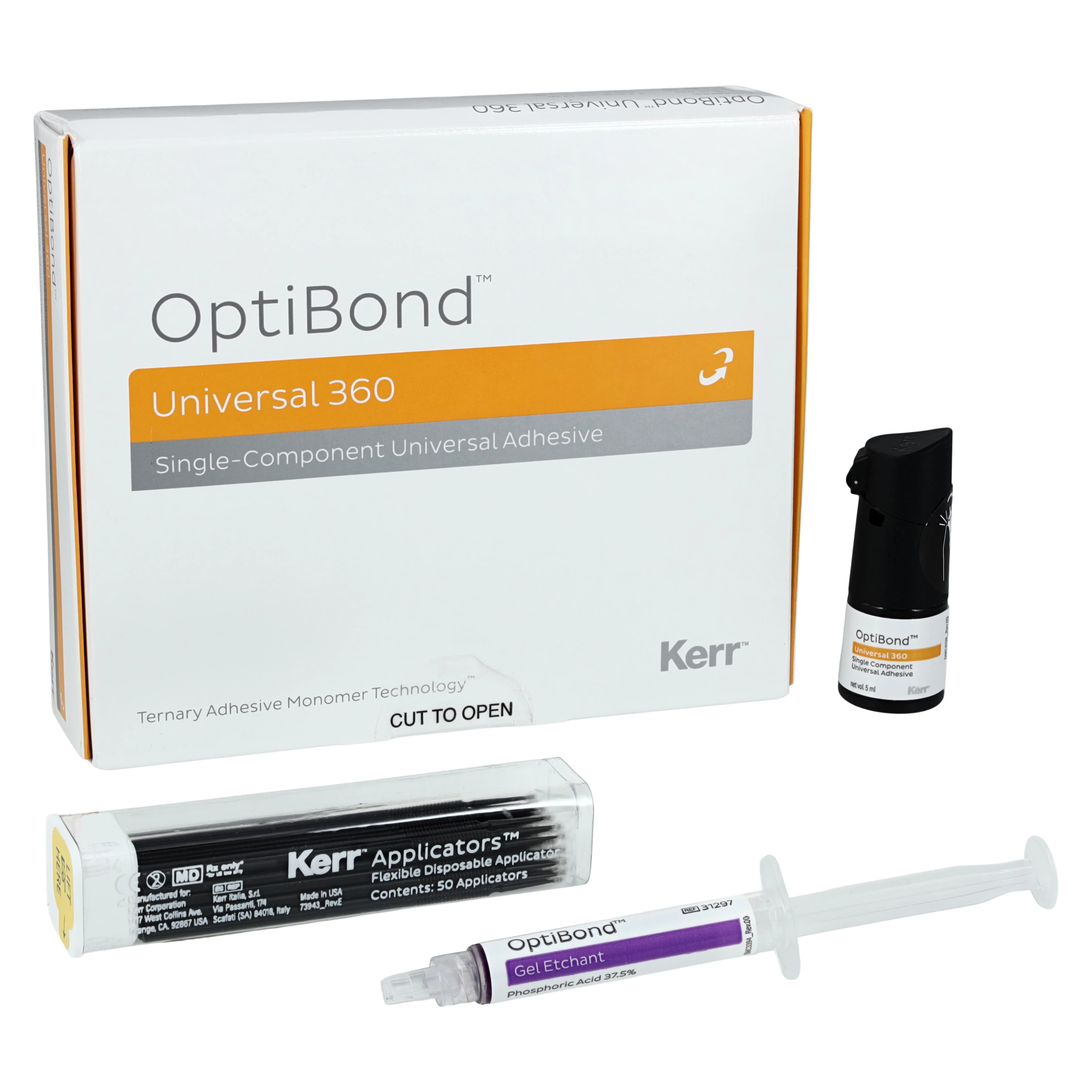 OptiBond Universal 360 Universal Adhesive, Light Cure, 5 mL Bottle Kit thumbnail 2