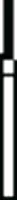 SS White Piranha Diamond Bur 852-010C, Coarse Grit, Friction Grip, Round End Taper (Christmas Tree), Sterile, 25/Pk - Piranha Diamond 852-010C 25/Pk - Image 1