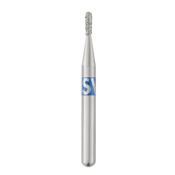 Piranha Diamond Single-Use Burs, FG, Pear, #830-010M, 1.0 mm, Medium Grit, Blue, 25/Pk - Piranha Diamond Single-Use Burs, FG, Pear, # 830-010, 1.0 mm, Medium, Blue, 25/Pk - Image 1