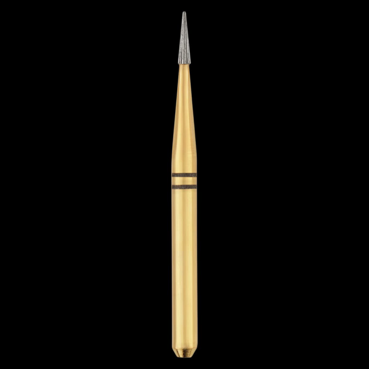 SS White T&F Safe End Carbide Bur, 20-Blade, Friction Grip, #SE3-20, 0.8 mm Diameter, 5/Pkg, 16030-5 - Trimming & Finishing Safe End Bur Series – 20 Blade, 5/Pkg - Size #SE3, 0.8 mm Diameter - Image 1