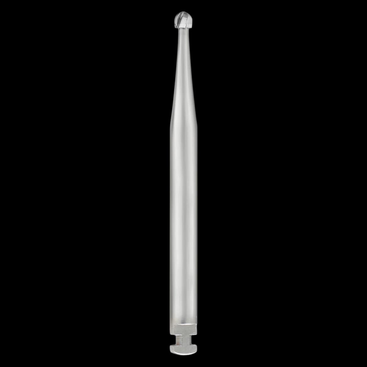 SS White® Sterile Carbide Bur, RA (Right-Angle Latch), Round, #2, 25/Roll - SS White® Sterile Carbide Burs – RA, Round, 25/Pkg - # 2 - Image 1