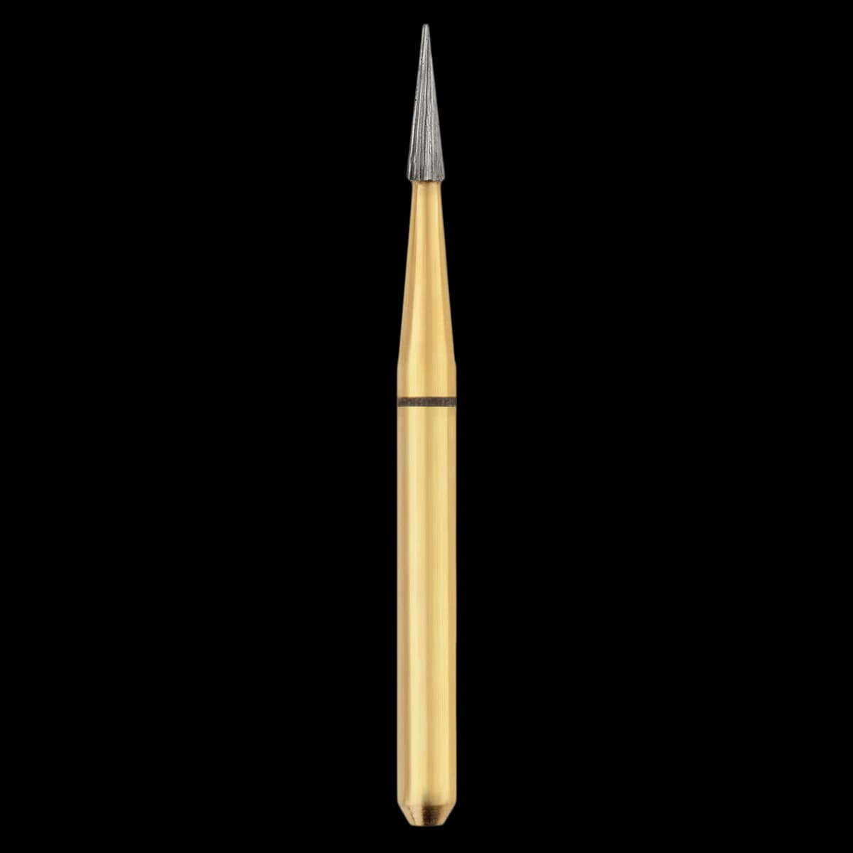 SS White Safe End SE4 10-Blade Finishing Carbide Bur, Friction Grip, Sterile, 25/Roll - SE4 Blade Finish Dur Finish Sterile 10 Blades Roll of 25 - Image 1