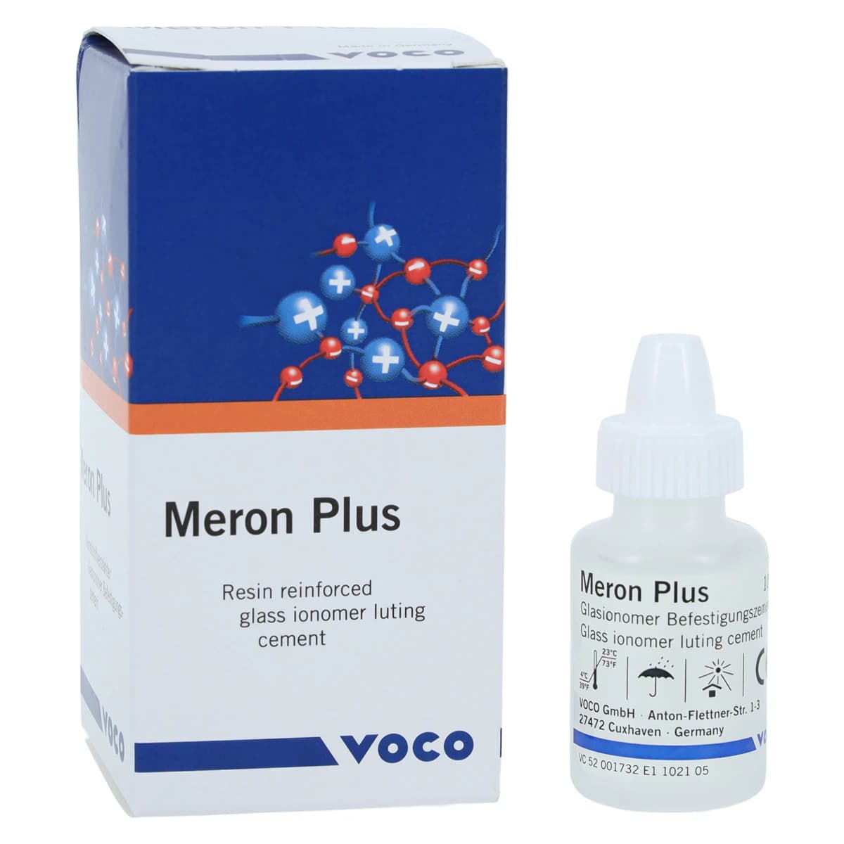 VOCO Meron Plus Resin-Modified Glass Ionomer Luting Cement Liquid, 10 ml Bottle thumbnail 2