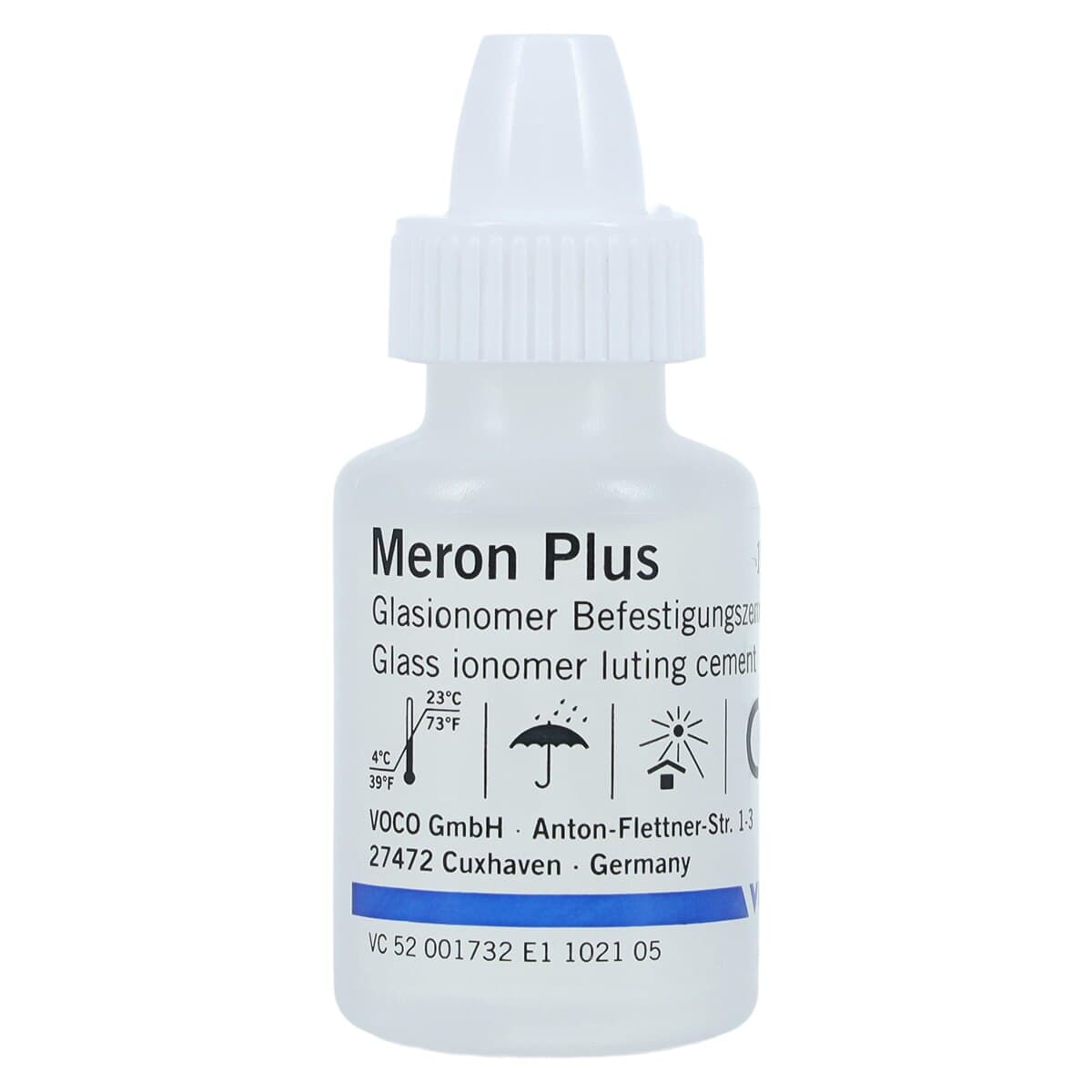VOCO Meron Plus Resin-Modified Glass Ionomer Luting Cement Liquid, 10 ml Bottle thumbnail 3