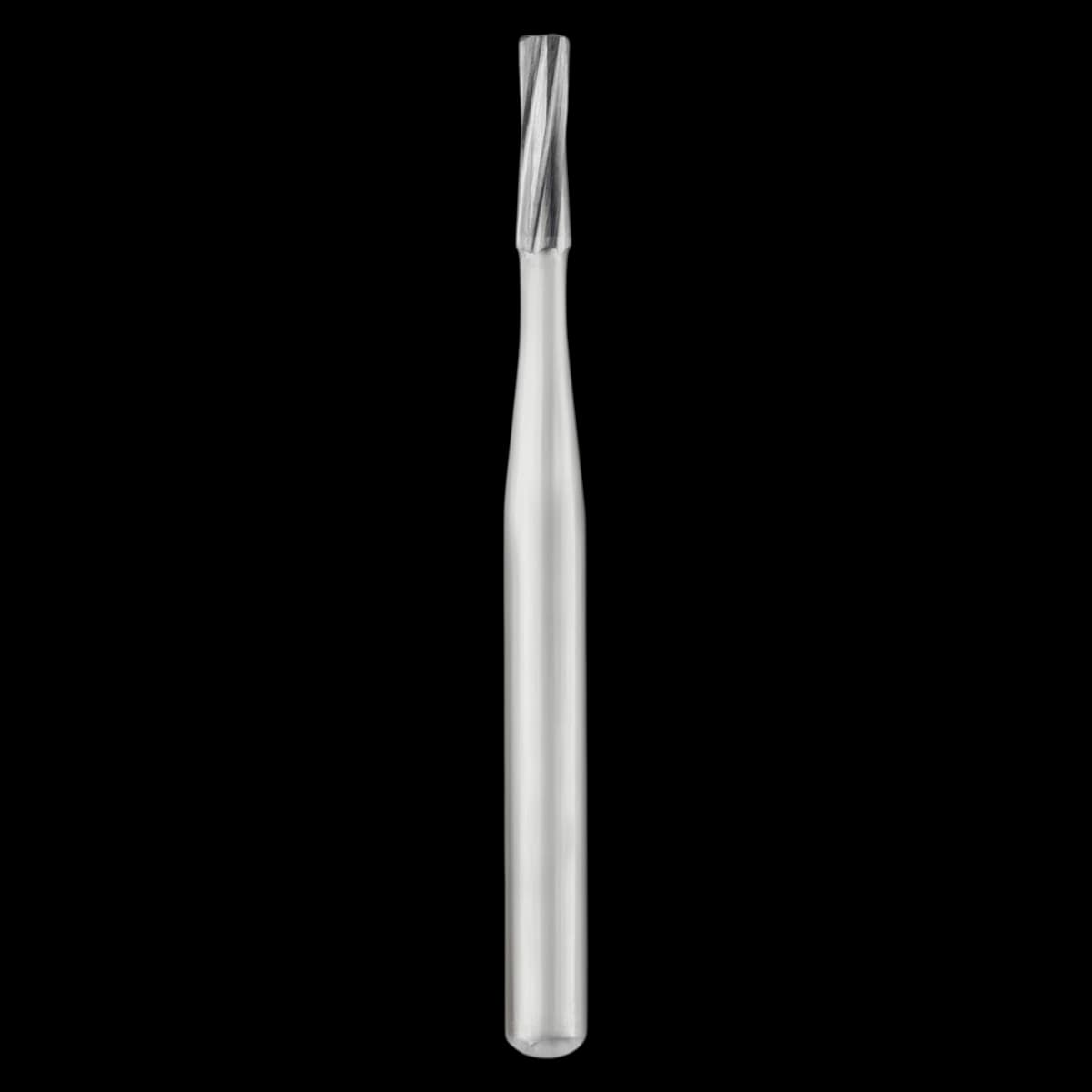 SS White 57 Carbide Bur, Sterile, Friction Grip, Straight Fissure Flat End Plain, 25/Roll - 57 Bur Carbide Sterile FG Roll of 25 - Image 1
