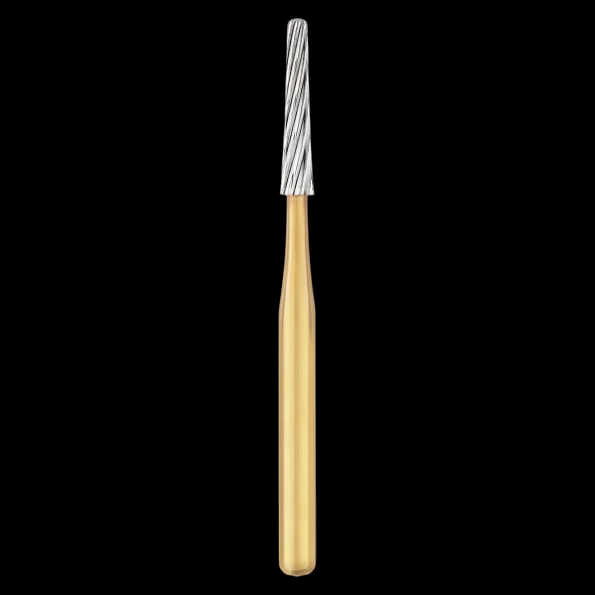 SS White 7664 Trimming and Finishing Sterile Carbide Bur, FG Tapered Fissure, 12 Blades, Roll of 25 - 7664 Blade Finish Dur Finish Sterile 12 Blades Roll of 25 - Image 1