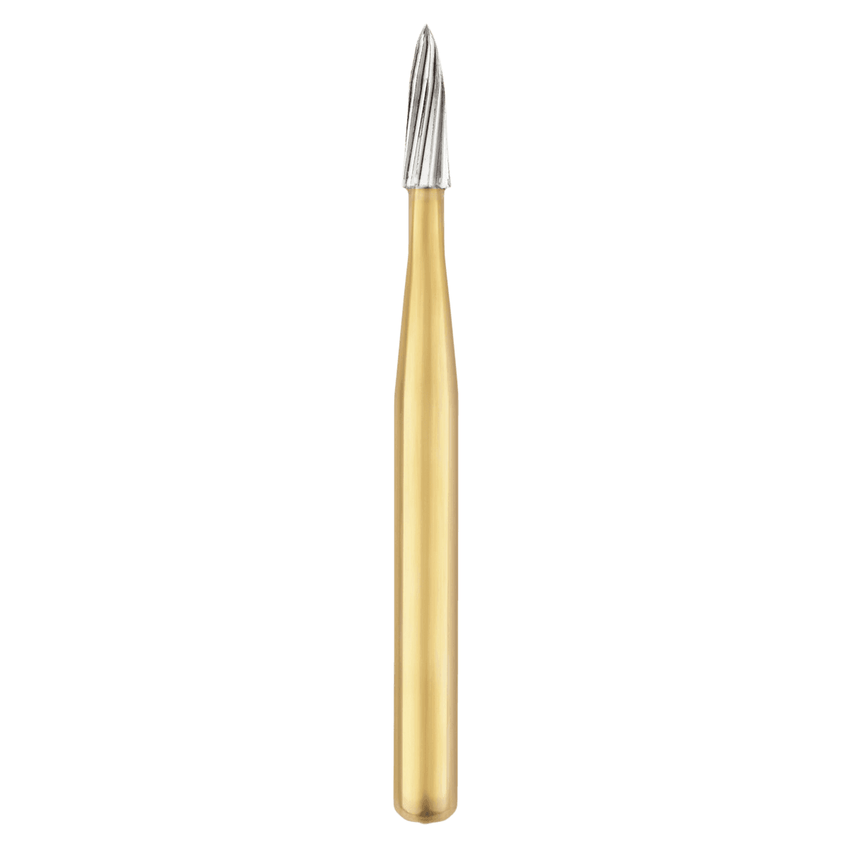 SS White® Trimming and Finishing Sterile Carbide Bur, FG, Needle, 12-Blade, #7903, 25/Pkg - SS White® Trimming and Finishing Sterile Carbide Burs – FG, Needle, 25/Pkg - 12 Blade, # 7903 - Image 1