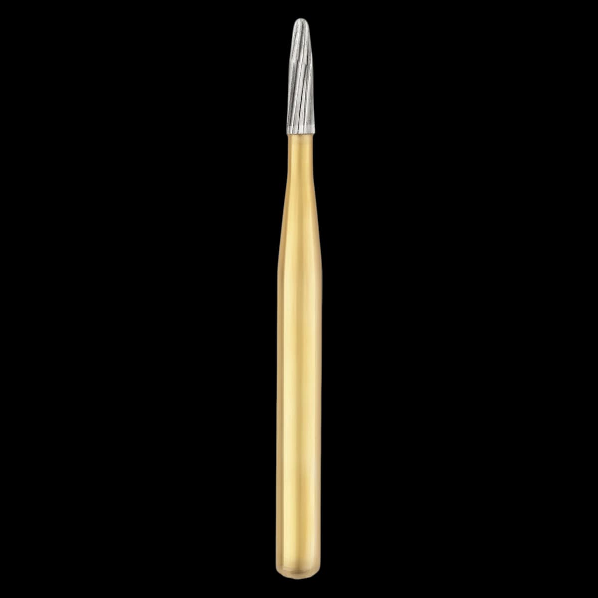 SS White 7802 Trimming and Finishing Carbide Bur, FG, Bullet, 12 Blades, Sterile, 25/Roll - 7802 Blade Finish Dur Finish Sterile 12 Blades Roll of 25 - Image 1