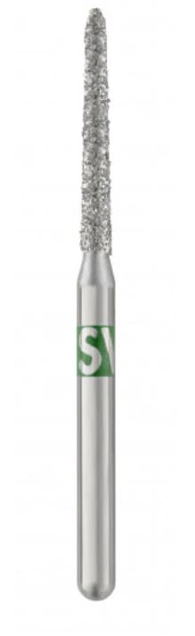 Piranha® Single Patient Use Diamond Bur, Curettage FG, Coarse, #879K-014C, 1.4 mm Diameter, 25/Pkg - Piranha® Single Patient Use Diamonds – Curettage FG, 25/Pkg - Coarse, Size #879K-014C, 1.4 mm Diameter - Image 1