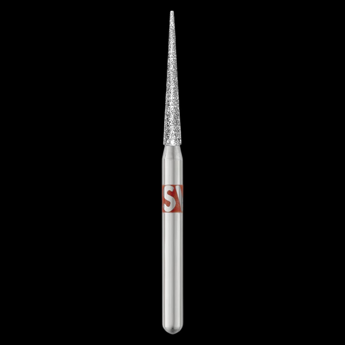 Piranha Diamond FG 859-014F Friction Grip Fine Needle Bur, 10.0 mm, 25/Pk - Piranha Diamond FG 859-014F - Image 1