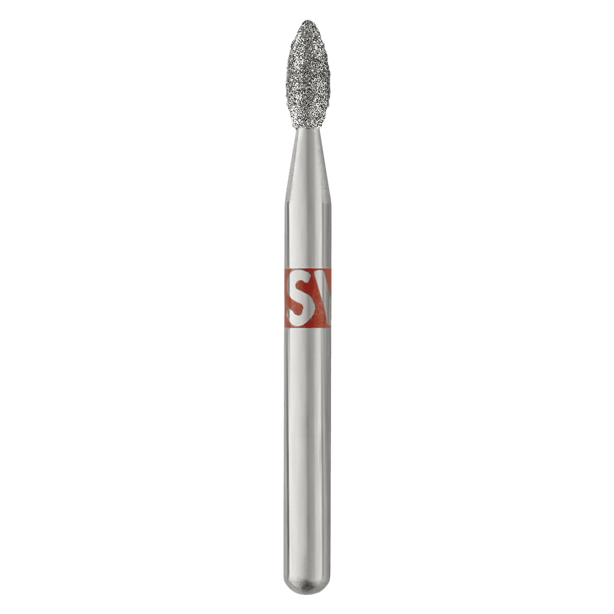 Piranha Diamond FG 368-016F Fine Pointed Football Bur, Friction Grip, 3.4 mm, 25/Pk - Piranha Diamond FG 368-016F - Image 1