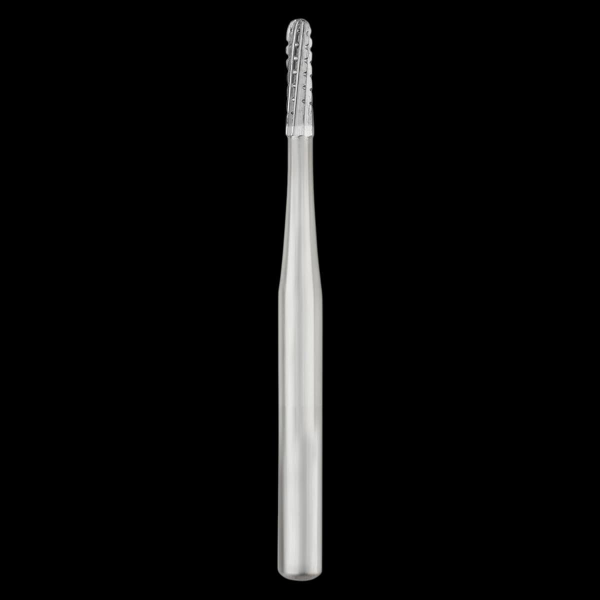 SS White FG #1556 Carbide Bur, Straight Round End Cross Cut, Friction Grip, 100/Bx - Burs Carbide 100/Pk FG 1556 - Image 1