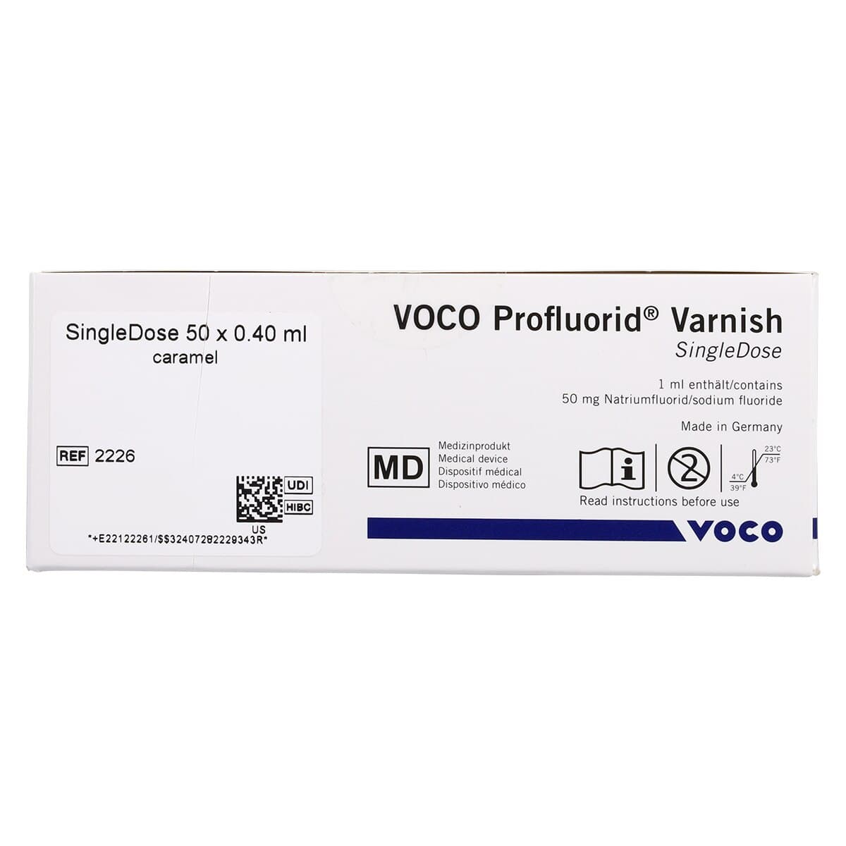 Profluorid 5% Sodium Fluoride Varnish, SingleDose, Caramel, 0.4 mL, 50/Pack, 2226 thumbnail 3