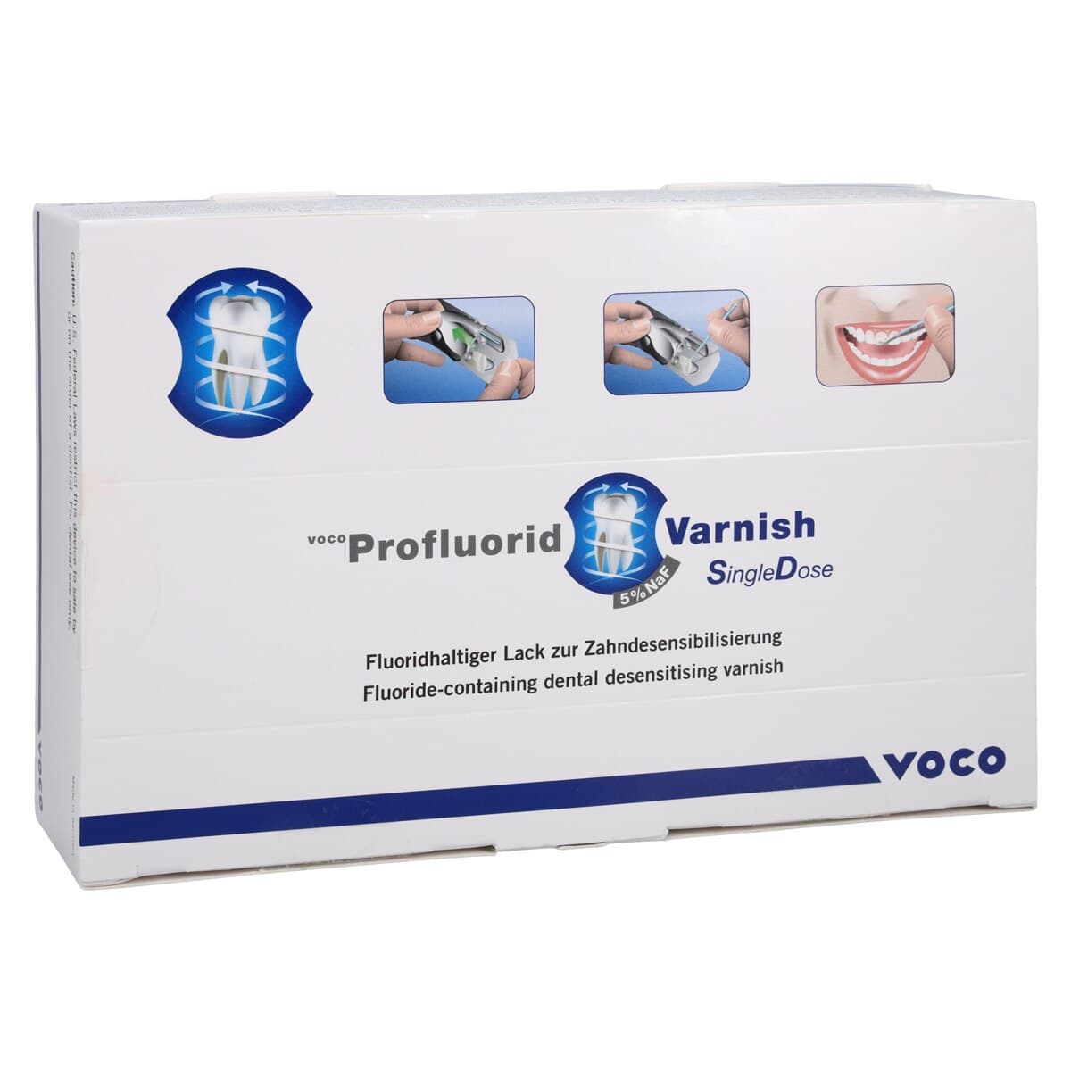 VOCO Profluorid Varnish, 5% Sodium Fluoride, Single-Dose 0.4 mL, Assorted Flavors, 48/Pkg thumbnail 2