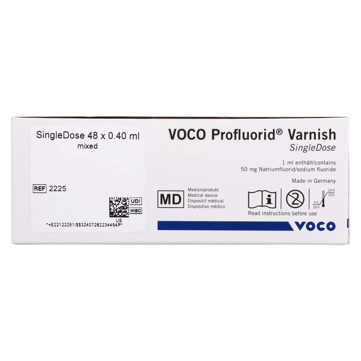 VOCO Profluorid Varnish, 5% Sodium Fluoride, Single-Dose 0.4 mL, Assorted Flavors, 48/Pkg thumbnail 4