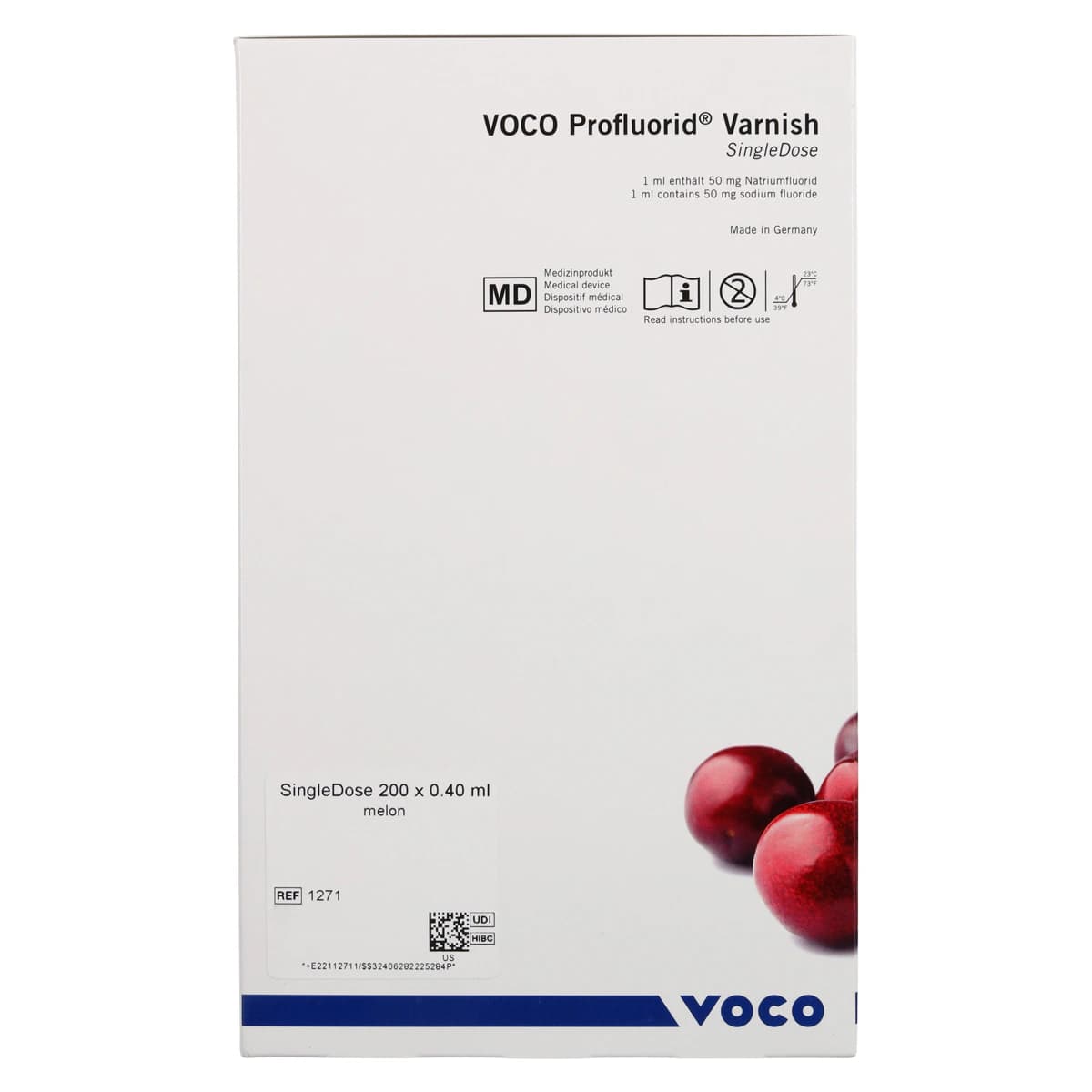 Profluorid 5% Sodium Fluoride Varnish, Single Dose, 0.4 ml, Melon, 200/Pk thumbnail 3