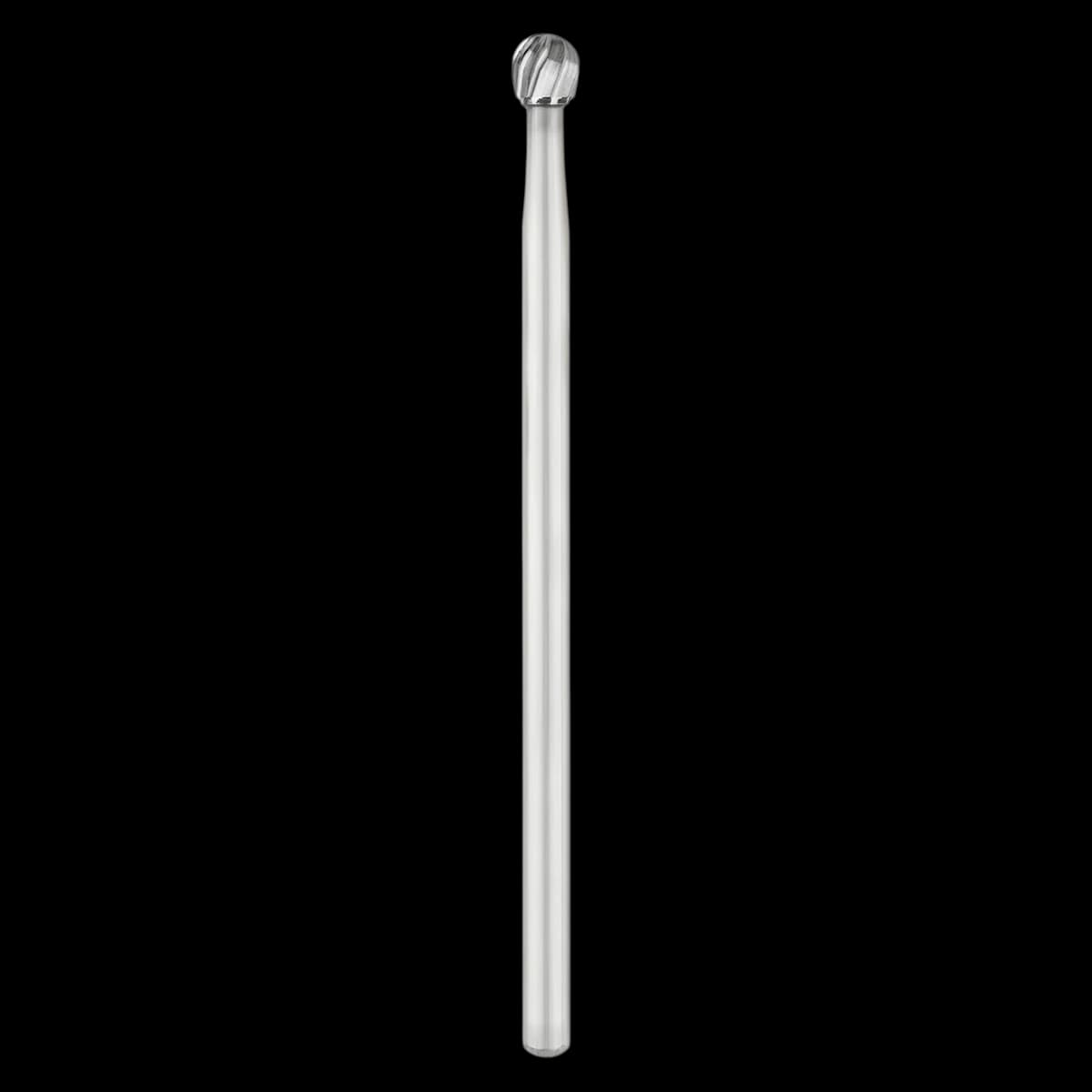 SS White Oral Surgery Carbide Bur, Round, #8, 2.3 mm Head, HP Shank #3, 65 mm, Sterile, 10/Pk, 30036 - Sterile Oral Surgery Carbide Burs, FGOS, Shank 3, Round, # 8, 2.3 mm, 10/Pk - Image 1