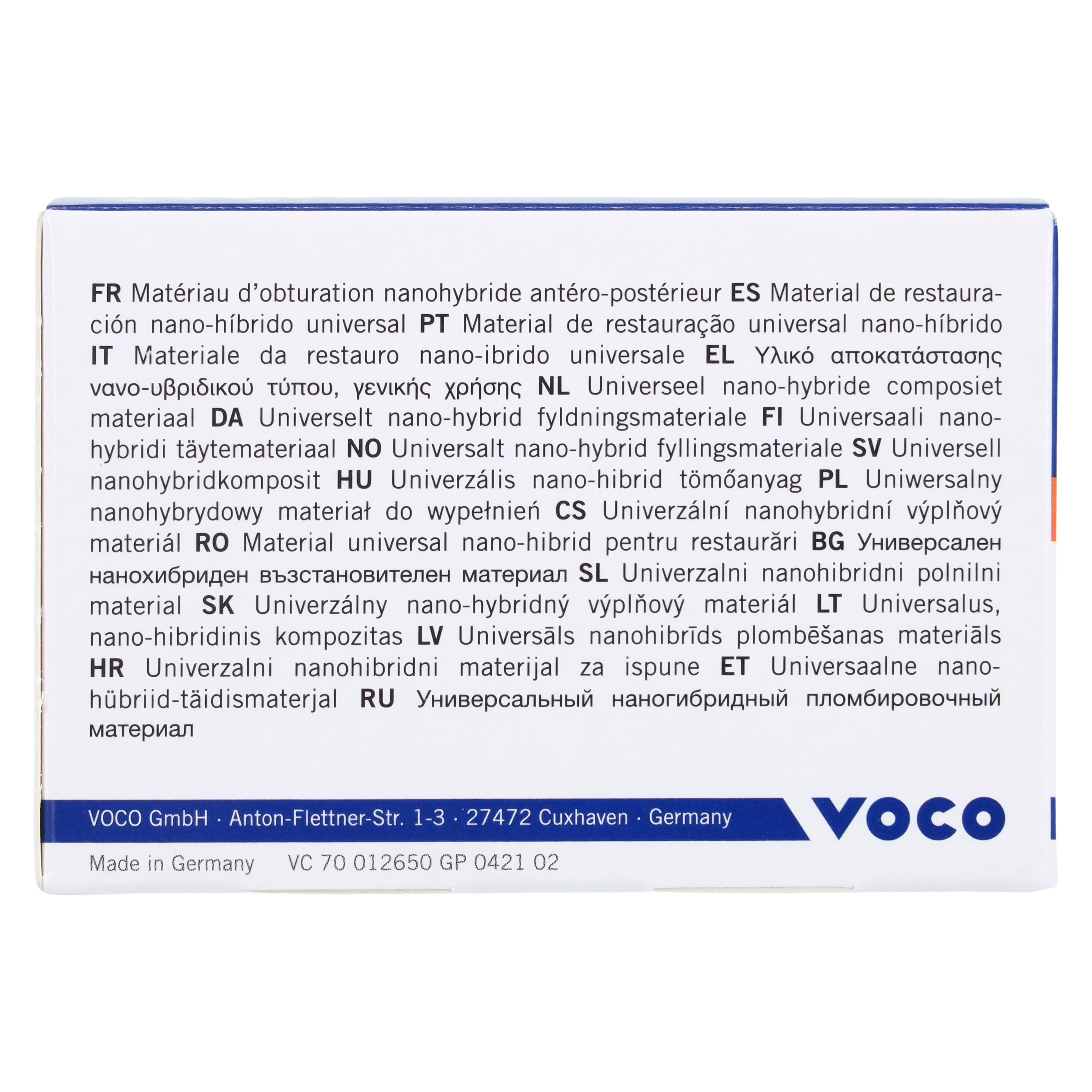 GrandioSO Universal Nanohybrid Composite, Light-Cure, 0.25 g Capsules, Shade OA3.5 (Opaque A3.5), 16/Pk, Refill 2673 thumbnail 6