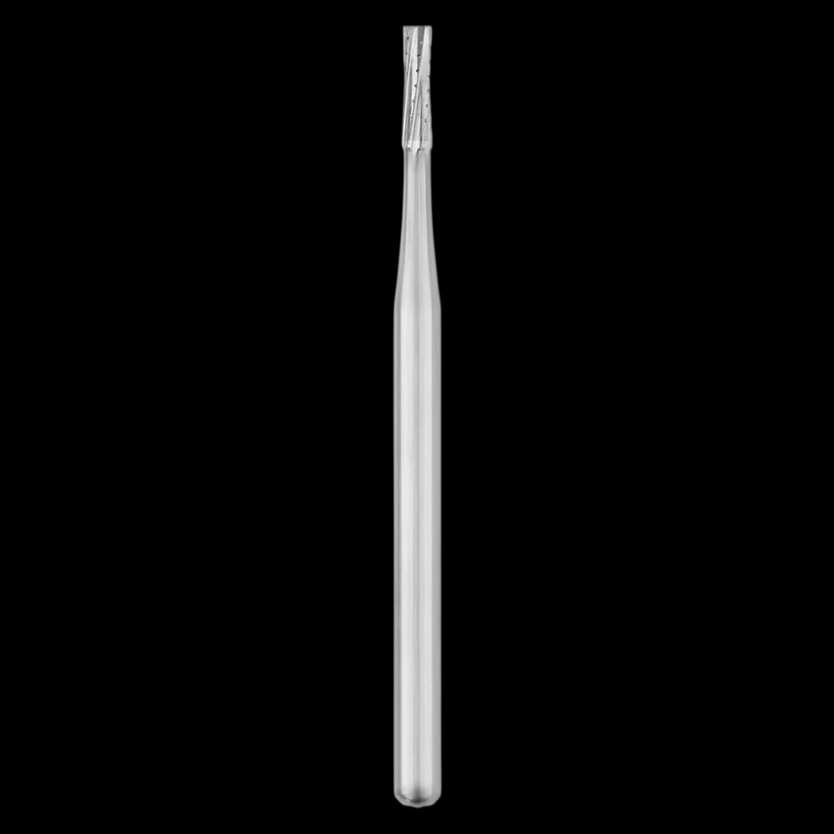 SS White® Sterile Carbide Bur, FG, Straight Fissure Flat End Crosscut, #557, 100/Pkg - SS White® Sterile Carbide Burs – FG, Straight Fissure - Flat End Crosscut, # 557, 100/Pkg - Image 1